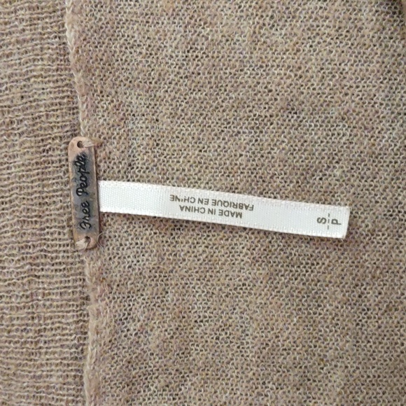 Free People Ballet Pointelle-Knit Sweater Size Medium - Picture 3 of 6